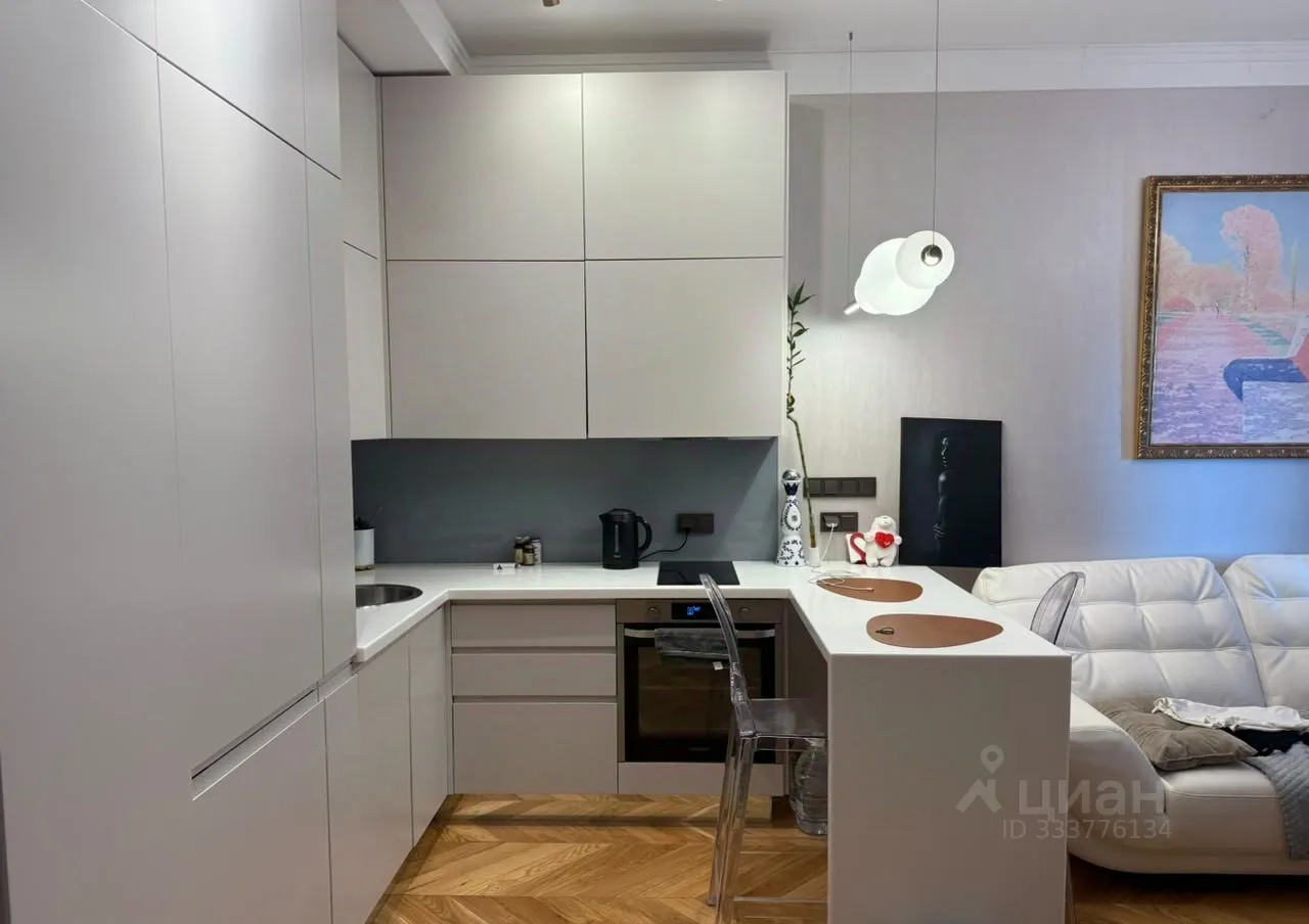 1-комн. квартира, 40 м², 4/19 этаж