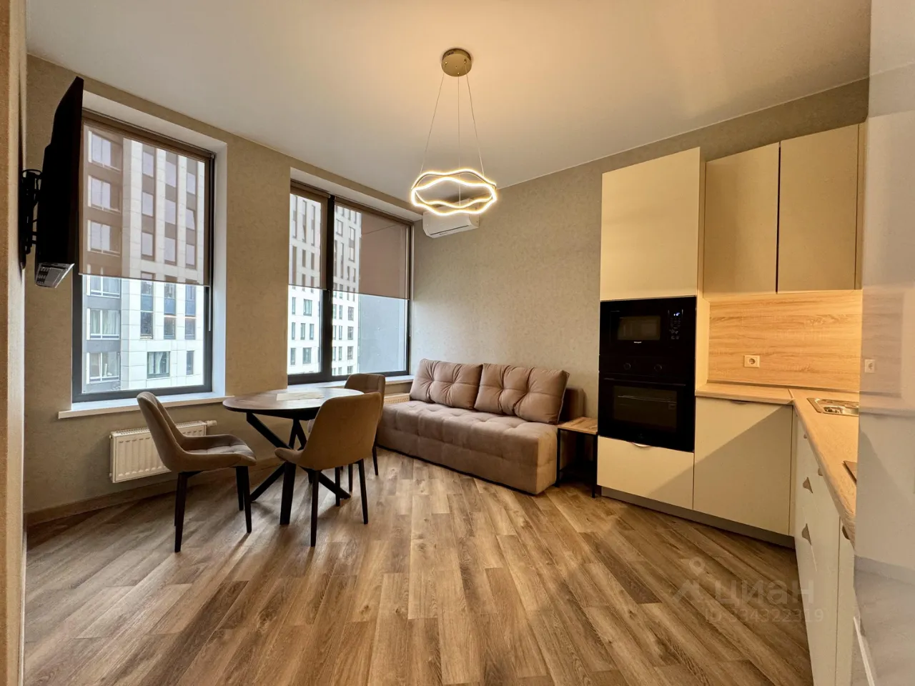 2-комн. квартира, 45 м², 6/38 этаж