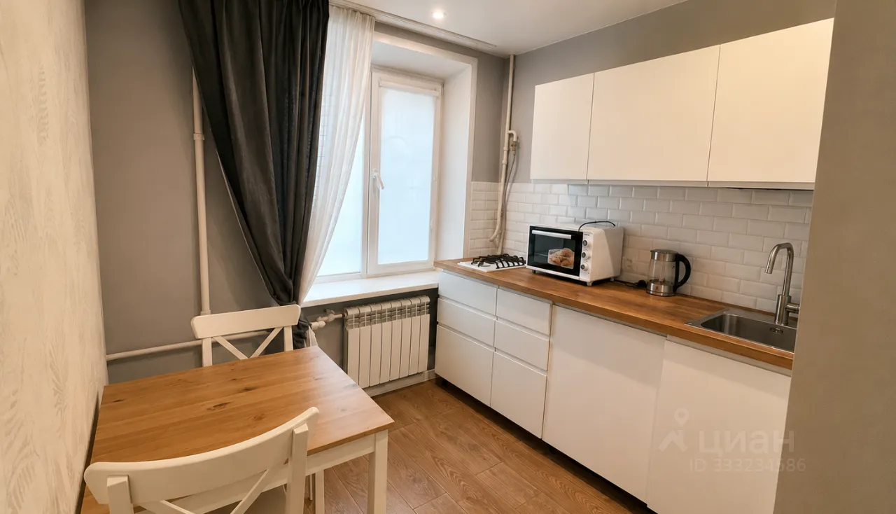 1-комн. квартира, 29 м², 1/5 этаж