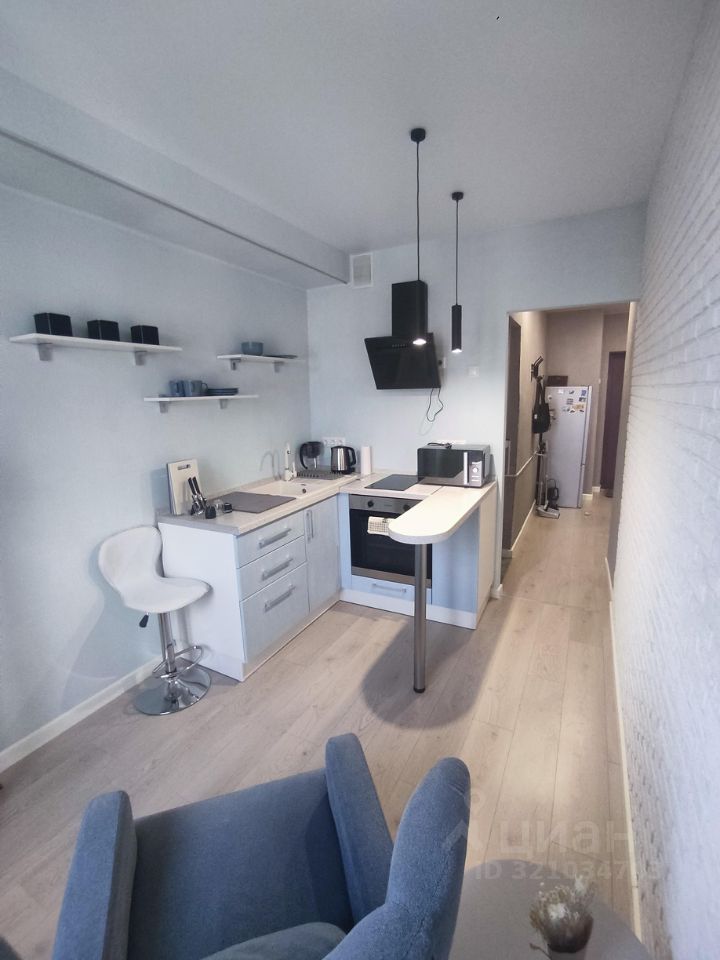 1-комн. квартира, 37,1 м², 10/17 этаж