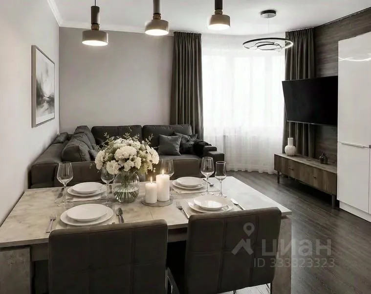 3-комн. квартира, 81 м², 7/25 этаж