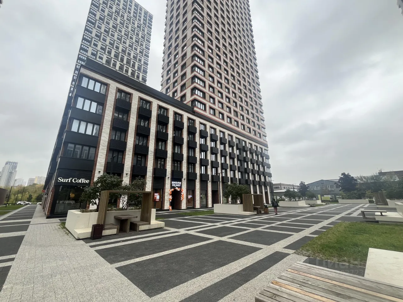 Студия, 41 м², 16/39 этаж