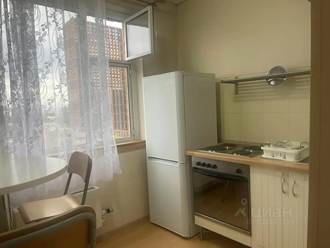 1-комн. квартира, 38 м², 9/17 этаж