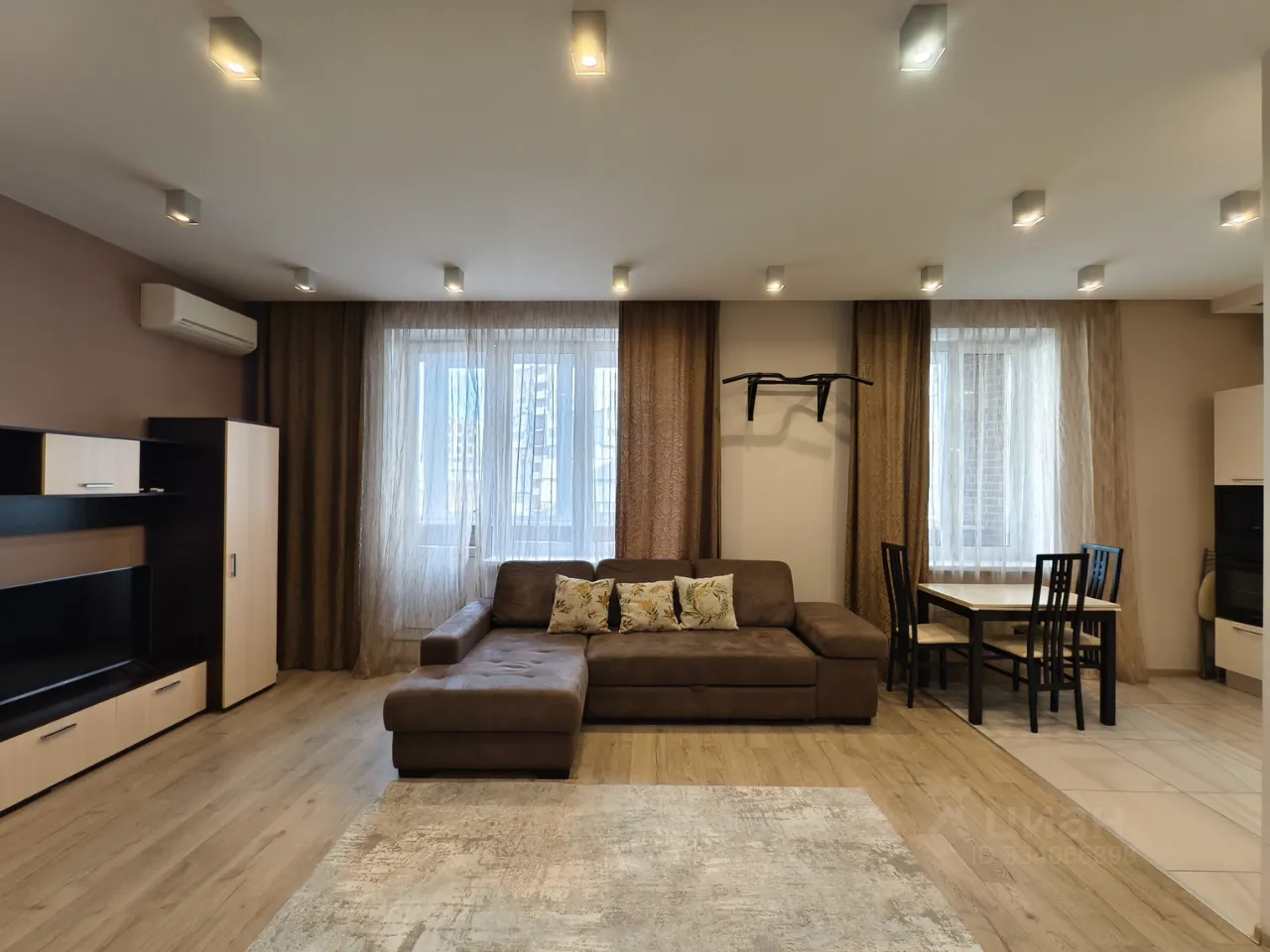 2-комн. квартира, 105 м², 13/17 этаж