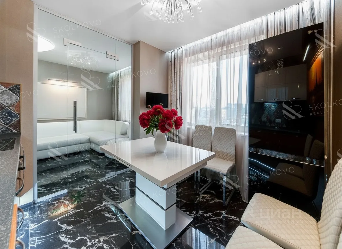 3-комн. квартира, 87 м², 6/44 этаж