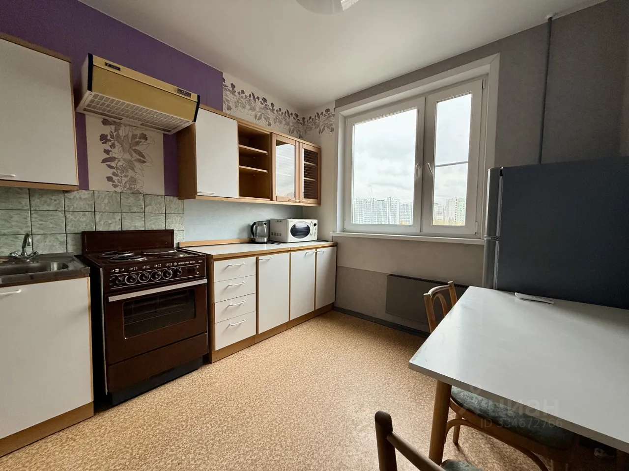2-комн. квартира, 55 м², 9/17 этаж