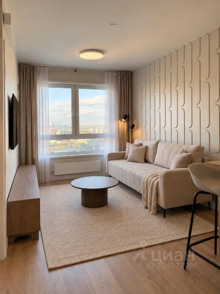 1-комн. квартира, 34 м², 29/33 этаж