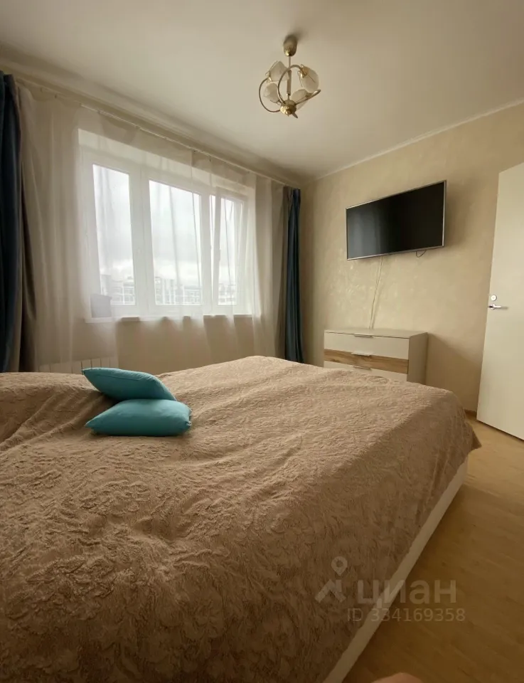 2-комн. квартира, 53,6 м², 14/17 этаж