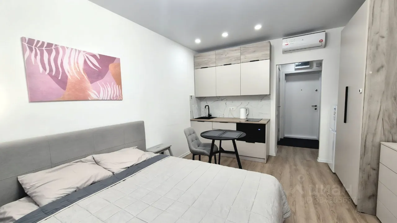 Студия, 19,7 м², 26/33 этаж