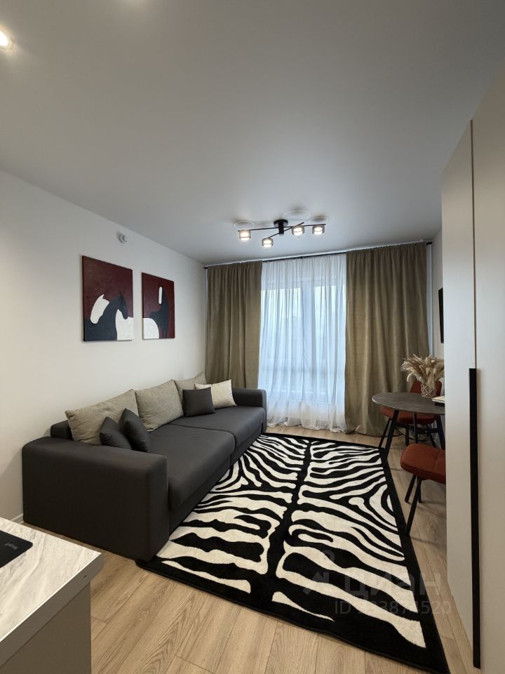 Студия, 19,7 м², 20/33 этаж