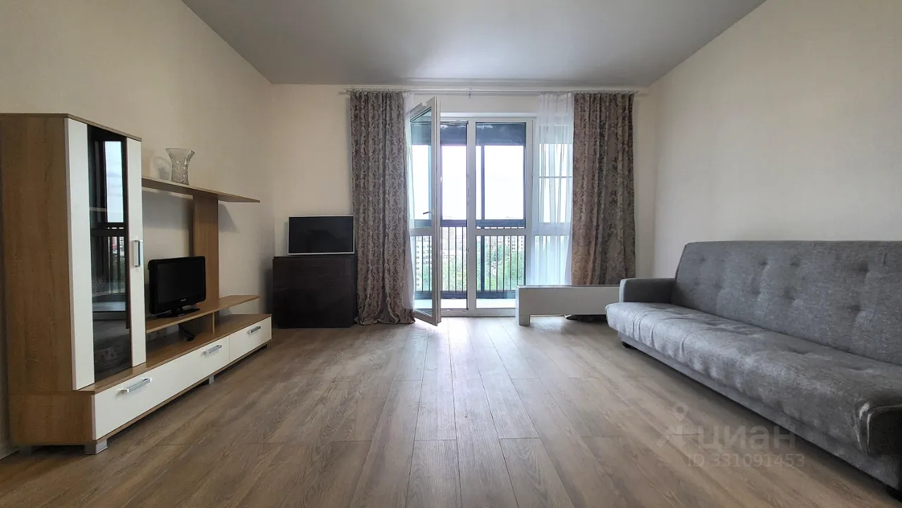 2-комн. квартира, 58 м², 11/25 этаж