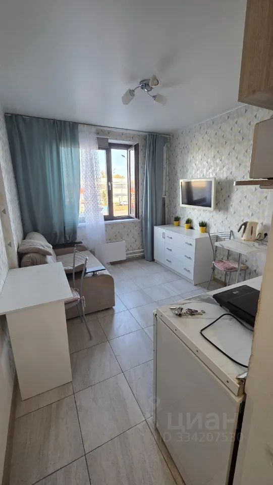 Студия, 18 м², 2/14 этаж