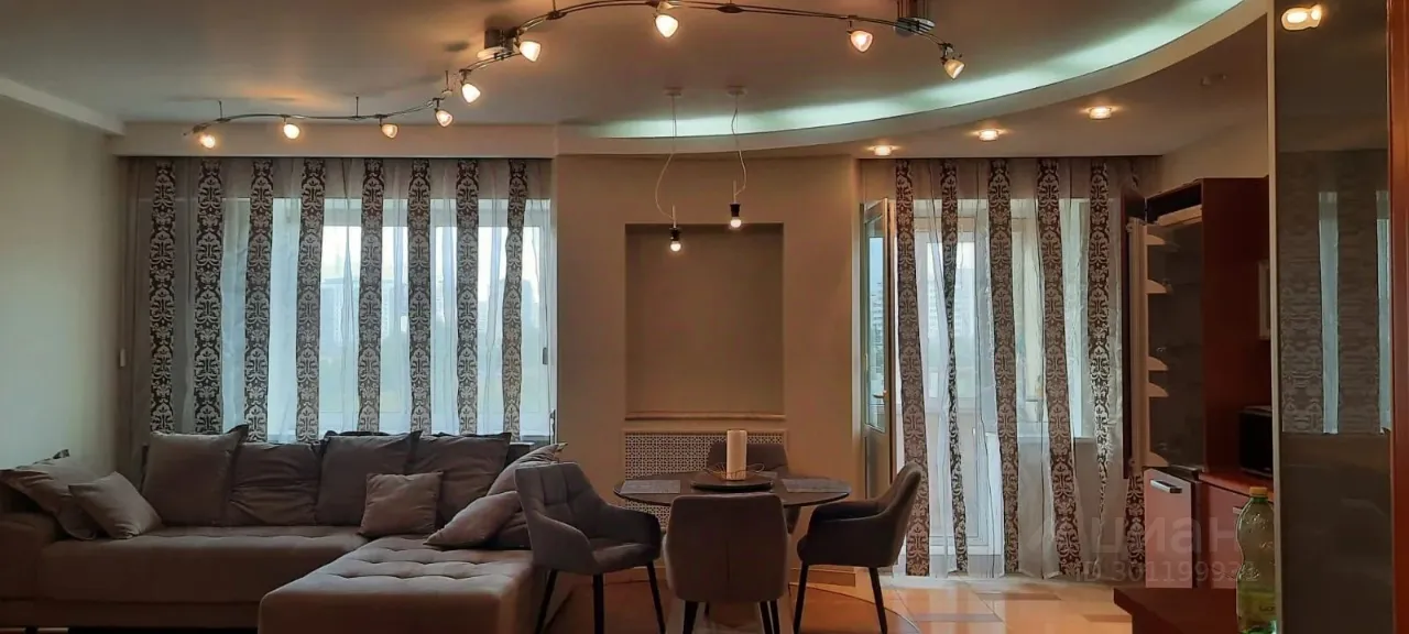 3-комн. квартира, 92,8 м², 10/17 этаж