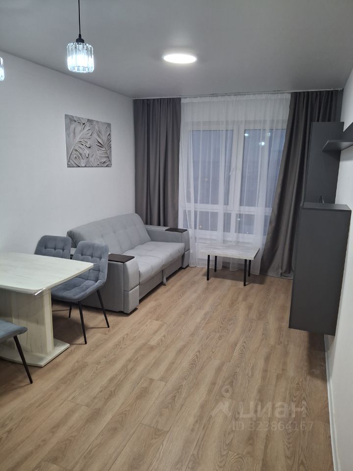 2-комн. квартира, 36,6 м², 20/34 этаж