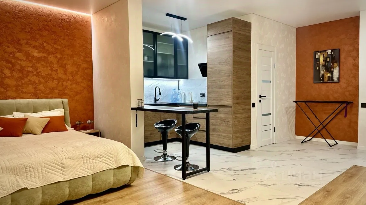 Студия, 35 м², 2/23 этаж