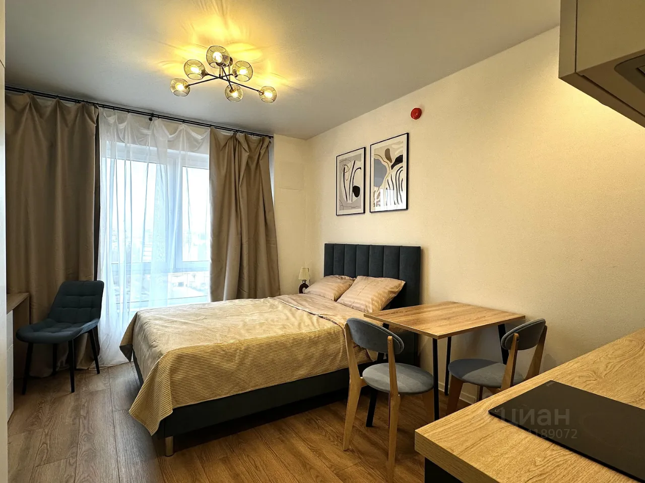 Студия, 21 м², 14/25 этаж