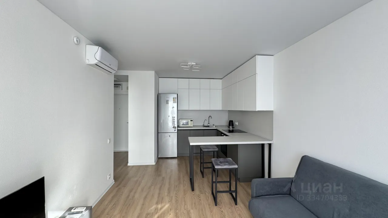 1-комн. квартира, 39 м², 31/33 этаж