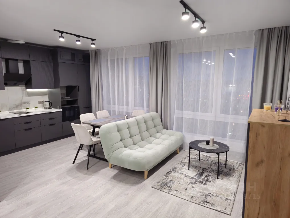 Студия, 35 м², 20/22 этаж
