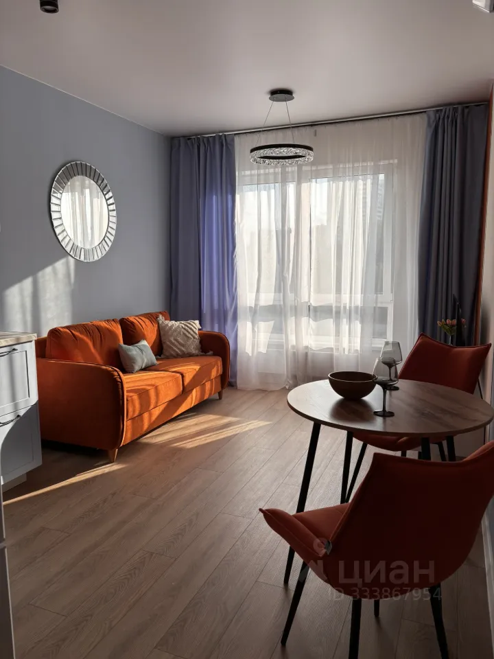 1-комн. квартира, 39 м², 5/25 этаж