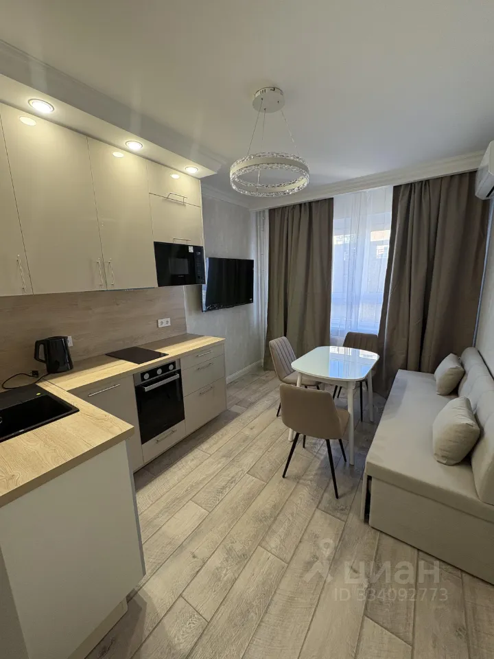 1-комн. квартира, 34,7 м², 20/27 этаж