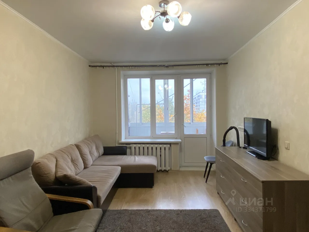 1-комн. квартира, 30,8 м², 6/9 этаж