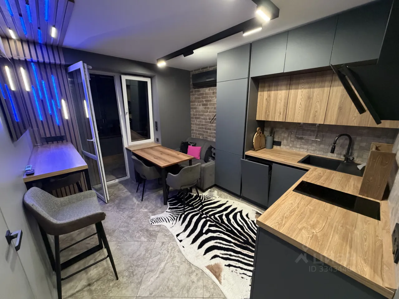 1-комн. квартира, 44 м², 16/17 этаж