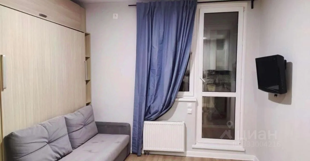 Студия, 24 м², 3/12 этаж