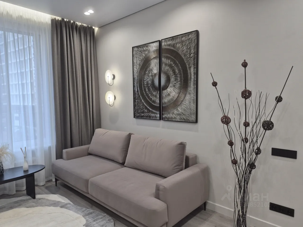 2-комн. квартира, 51,9 м², 3/34 этаж