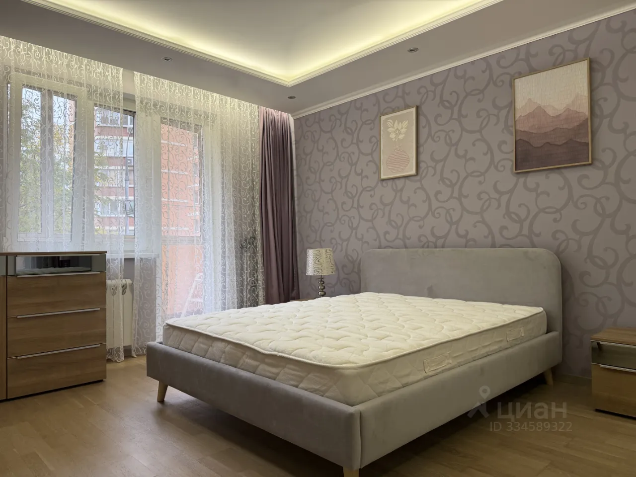 2-комн. квартира, 54 м², 2/17 этаж