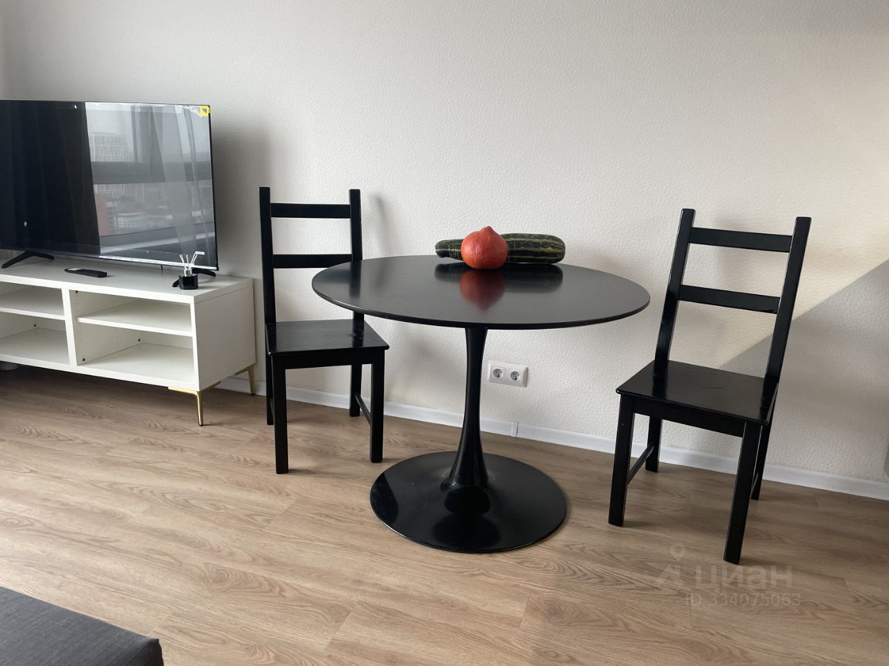 Студия, 19,7 м², 30/34 этаж