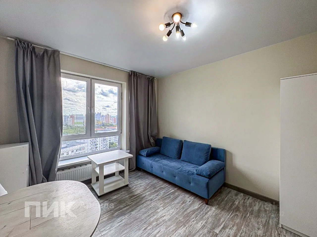 Студия, 19,6 м², 17/28 этаж