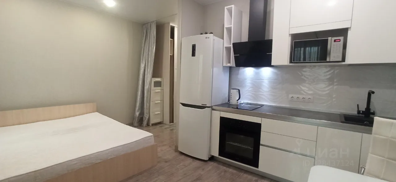 Студия, 24,5 м², 5/18 этаж