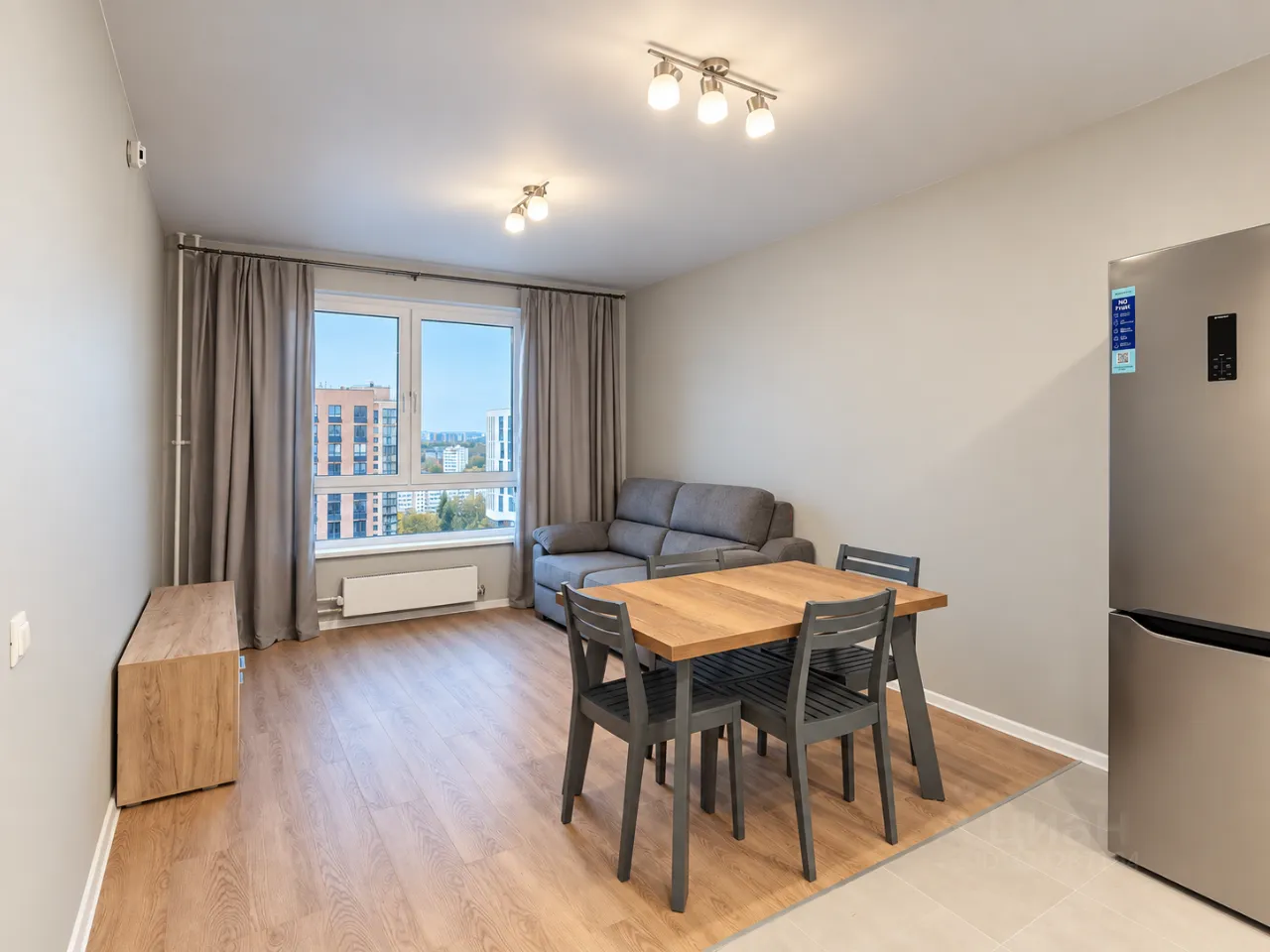 3-комн. квартира, 55 м², 24/33 этаж