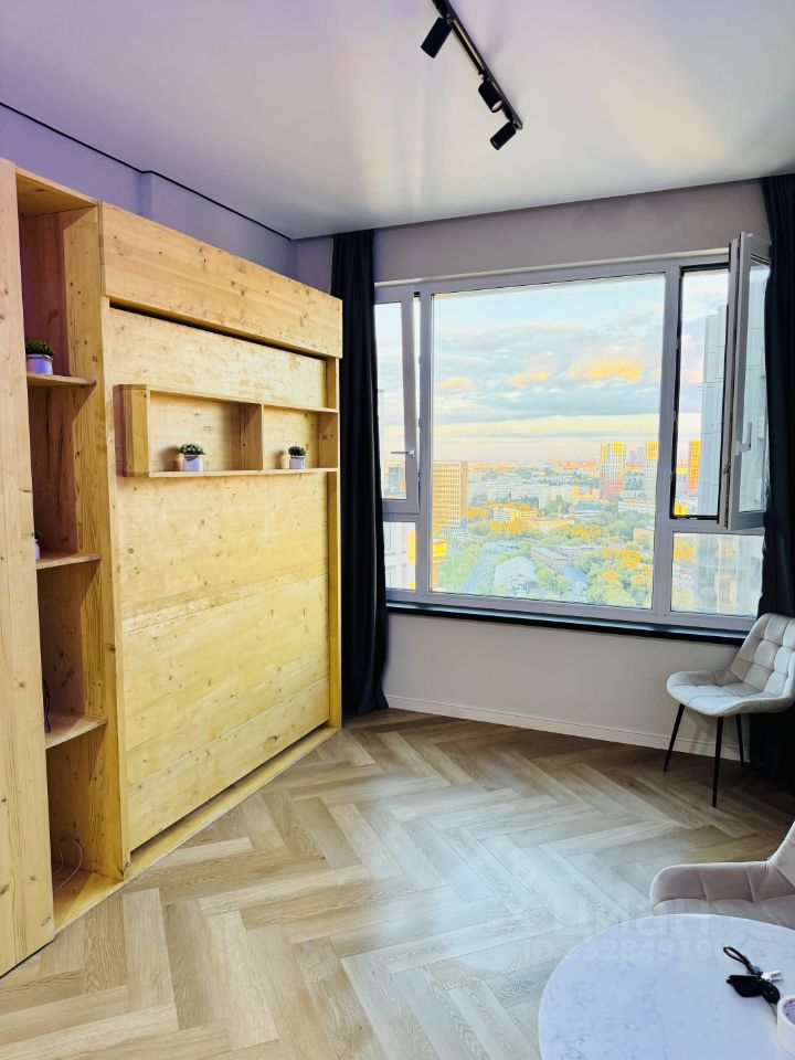 Студия, 27 м², 28/29 этаж