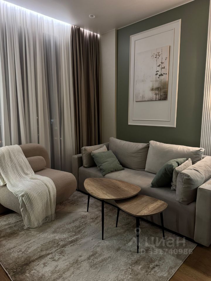 1-комн. квартира, 42 м², 31/44 этаж