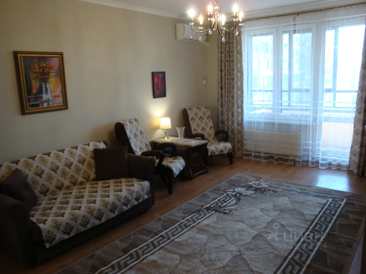 1-комн. квартира, 56,5 м², 9/25 этаж