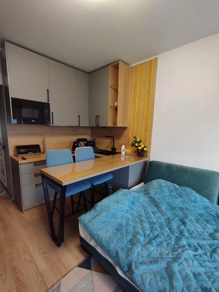 Студия, 22 м², 32/33 этаж