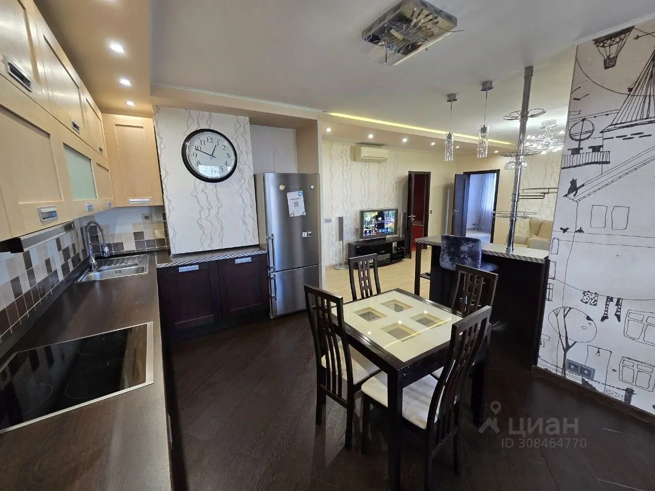 3-комн. квартира, 80 м², 6/24 этаж