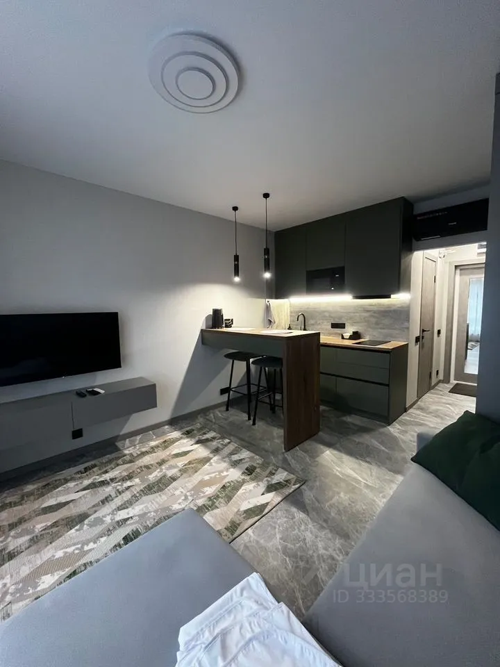 1-комн. квартира, 21 м², 6/33 этаж