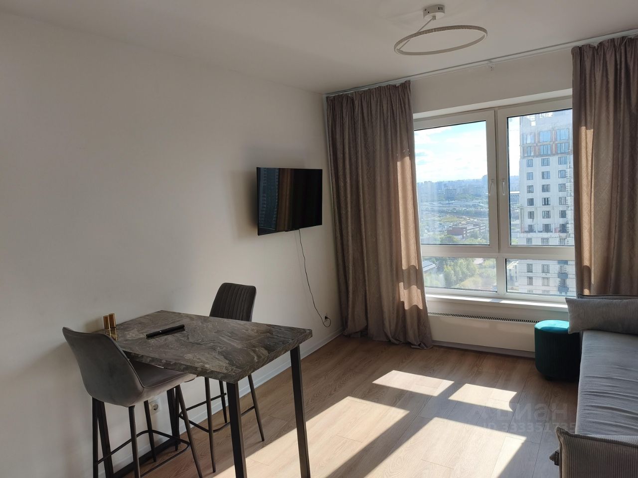 Студия, 20 м², 29/35 этаж