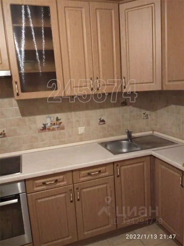 2-комн. квартира, 60 м², 6/17 этаж