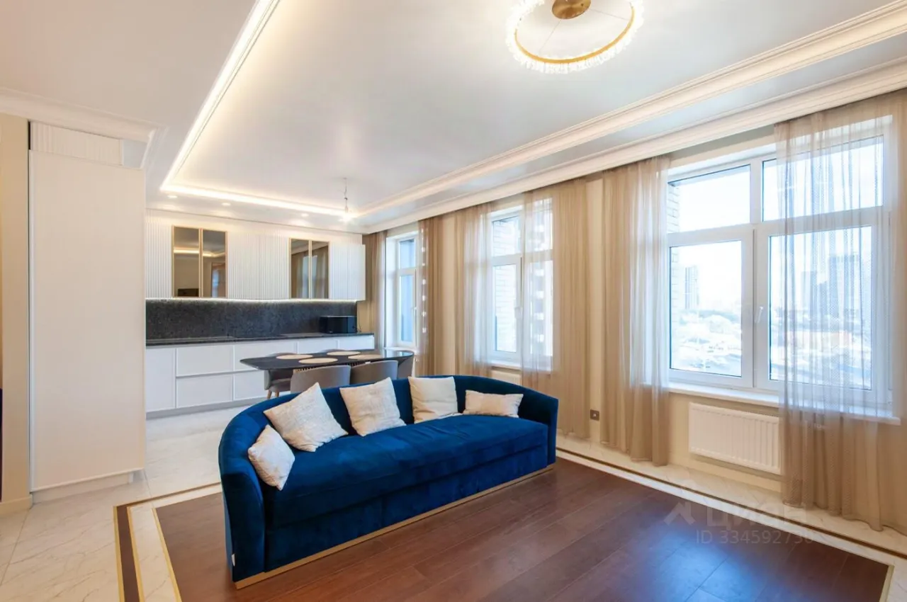 2-комн. квартира, 76,4 м², 6/21 этаж