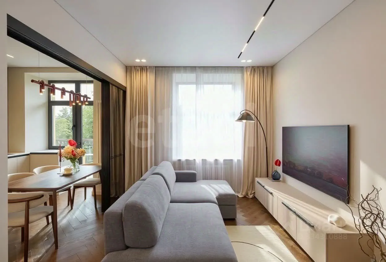 2-комн. квартира, 56,7 м², 5/14 этаж