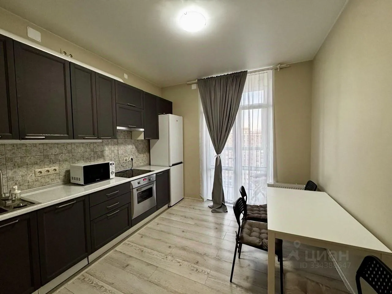 1-комн. квартира, 43 м², 12/15 этаж