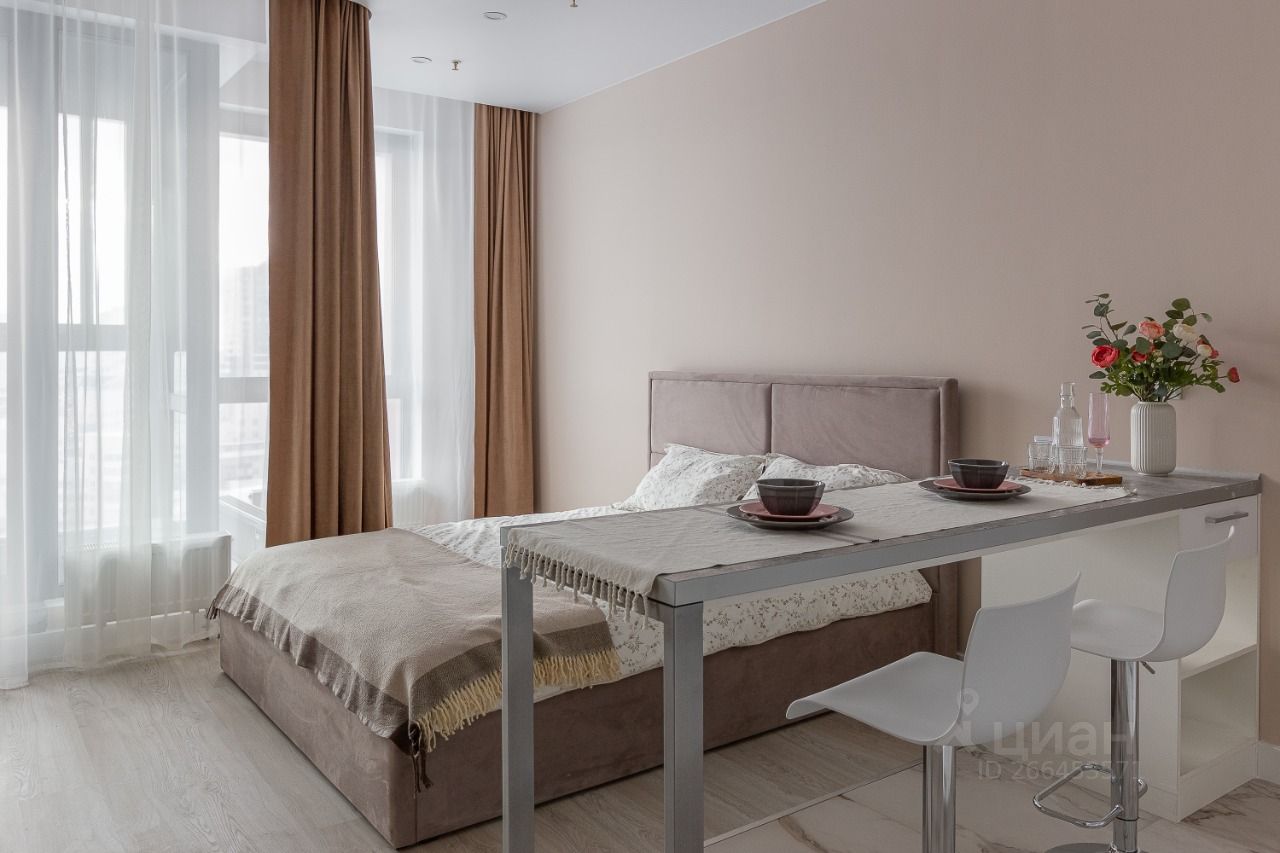 Апартаменты-студия, 32 м², 3/13 этаж