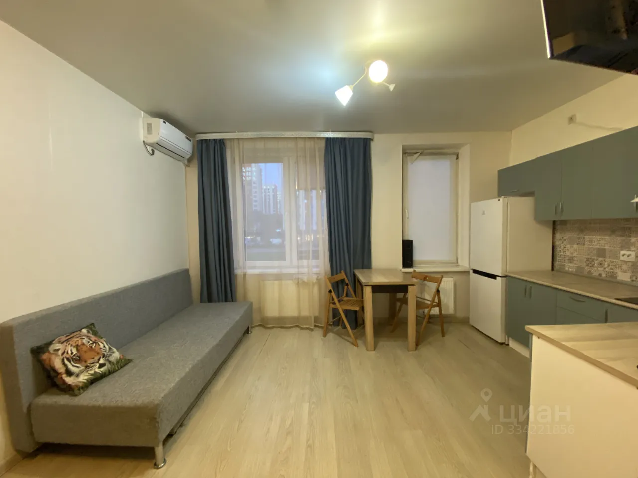 Студия, 24,2 м², 2/17 этаж