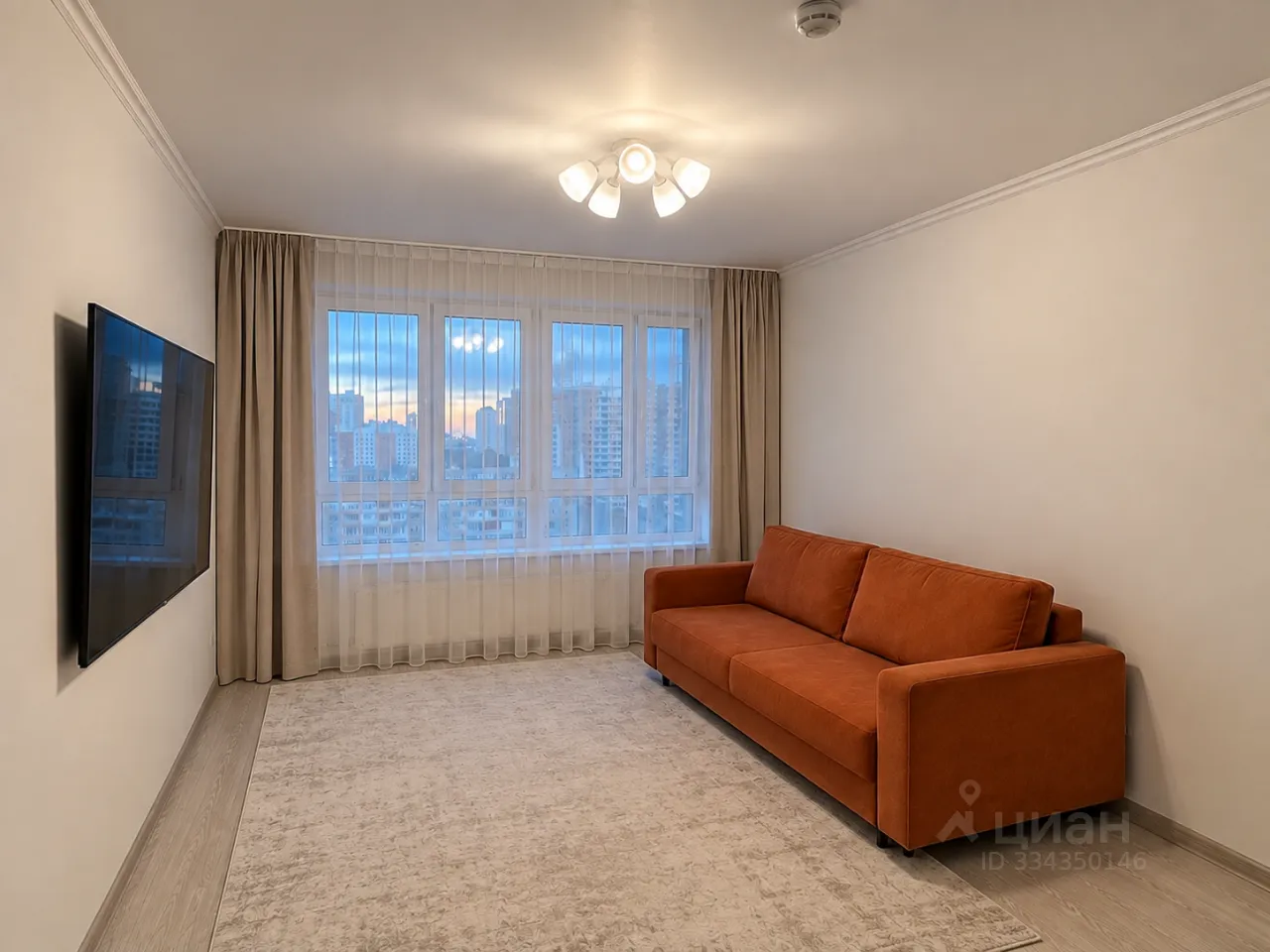 2-комн. квартира, 63 м², 17/24 этаж