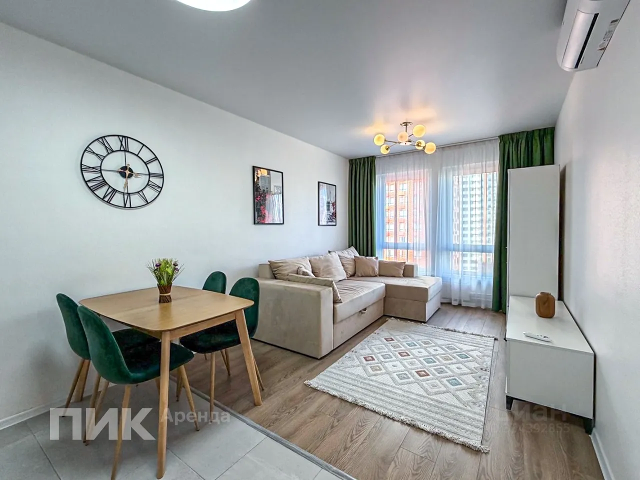 2-комн. квартира, 56 м², 13/33 этаж
