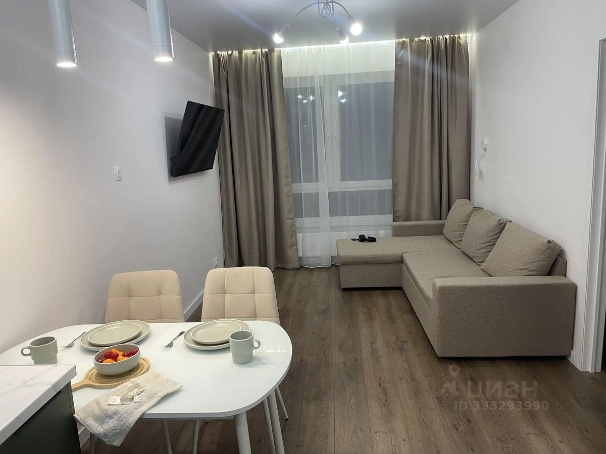 1-комн. квартира, 38 м², 31/32 этаж