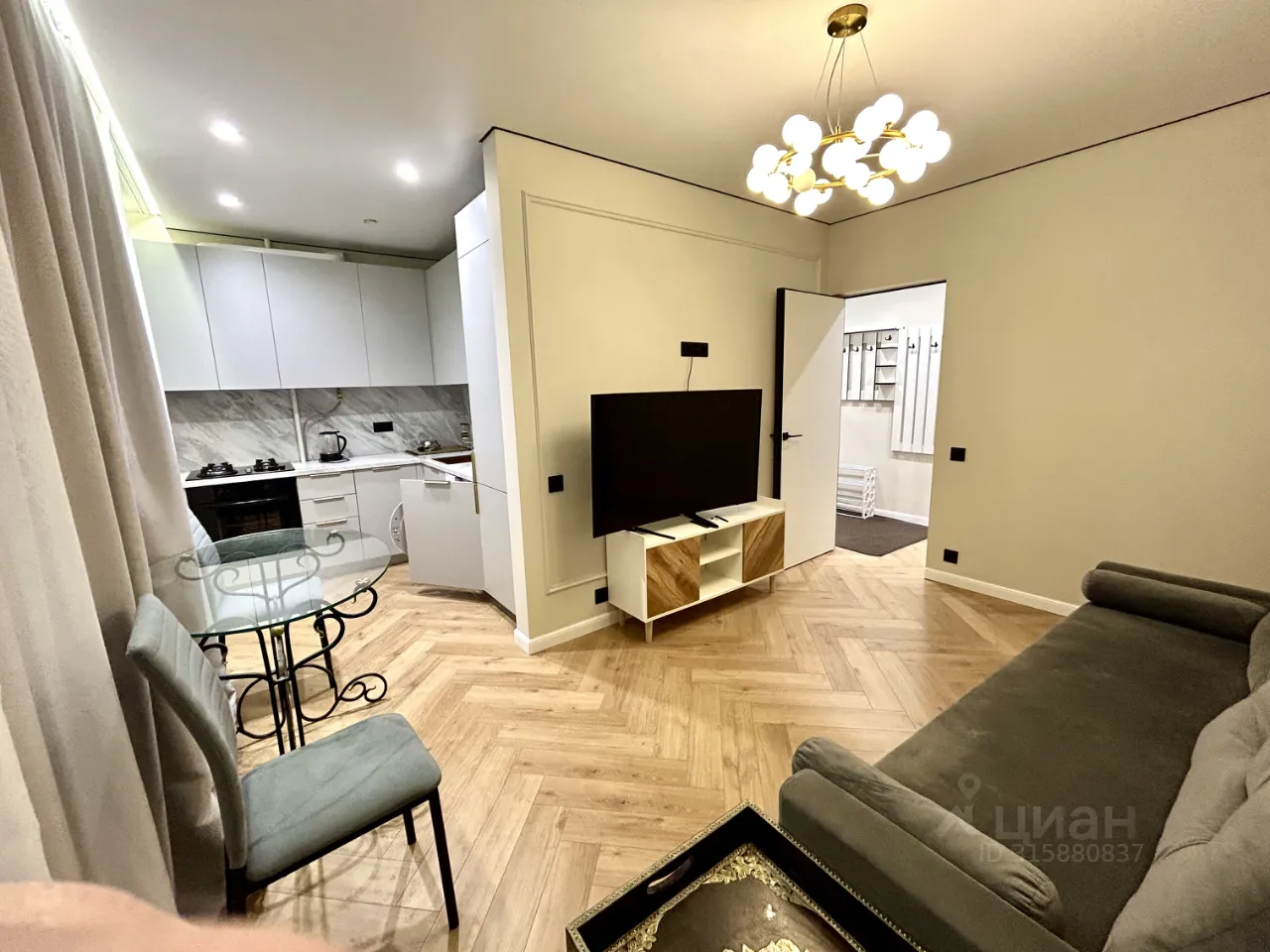 2-комн. квартира, 45 м², 3/8 этаж